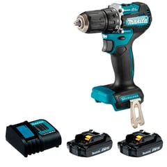 MAKITA - DHP487SYX2 Taladro Percutor 1 / 2" LXT 18V BL 40Nm