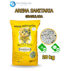 GENERICO - ARENA PARA GATOS ECOFRIENDLY BOLSA X 20 KG GRANULADA