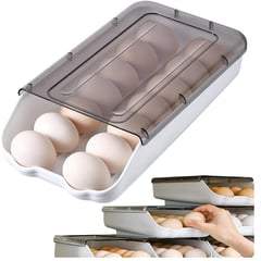 OEM - Porta Huevos de 1 Nivel Apilable Capacidad 14 Huevos