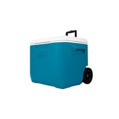 COLEMAN - Cooler 60QT Azul Ocean con ruedas
