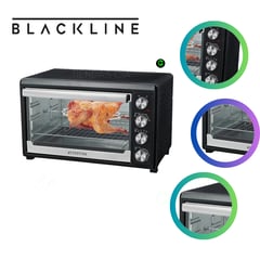 BLACKLINE - Horno Eléctrico 60 Litros GR60A Negro