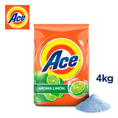 ACE - Detergente en polvo 4 kilos limón