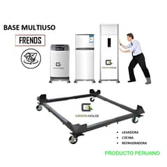 GREEN HOUSE - BASE PARA LAVADORA - REFRIGERADORA - COCINA CON FRENOS NACIONAL