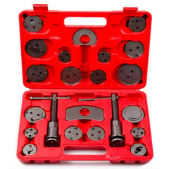 GENERICO - KIT COMPRESOR PISTON DE FRENOS CALIPER 22PCS WORKTOOLS