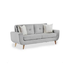 FABIANI HOME - Sofa de 2 Cuerpos Mango Fabiani Plata