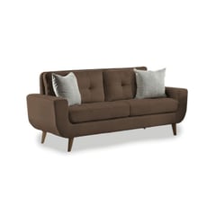 FABIANI HOME - Sofa de 2 Cuerpos Mango Fabiani Marron