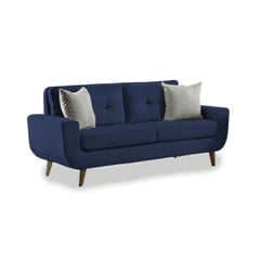 FABIANI HOME - Sofa de 2 Cuerpos Mango Fabiani Azul Noche