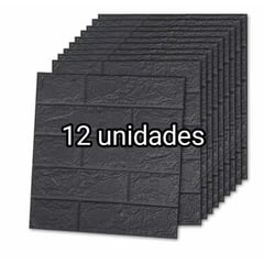 GENERICO - Pegatinas De Pared de 77 x 70cm Papel Tapiz 3D Autoadhesivo Hogar