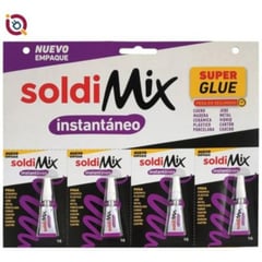 GENERICO - Pegamento Instantáneo 1Gr x 4UN SOLDIMIX