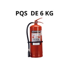 IMPORTADO - Extintor 06 KG PQS ABC 75%