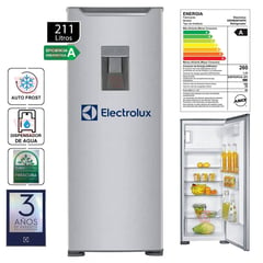 ELECTROLUX - Refrigeradora Frost 211L Gris ERDM26F2HPS.