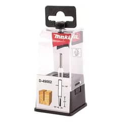 MAKITA - Fresa 1/4" Recto 1/8" 1 Filo sin Rodaje Altura 1/2" D-49002