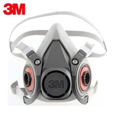 3M - Respirador Media Cara de 2 Vías 6200