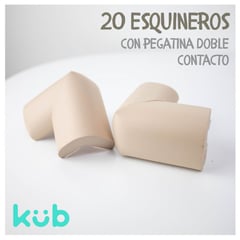 KUB - Cubre Esquinas contra Golpes Bebés Seguridad 20pcs