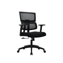 BONNO - Silla De Escritorio Flip Basculante Negro