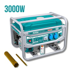 TOTAL TOOLS - Generador gasolinero 3000w 4 tiempos Total