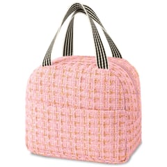 MINARI - Lonchera Térmica Bolsa de Almuerzo Impermeable Rosado V41