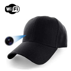 MN ELECTRONICS - Gorra Espía Wifi Cámara Oculta Full HD 1080P SW012