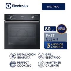 ELECTROLUX - Horno Convección Empotrable Eléctrico 80L Efficient OE8EH