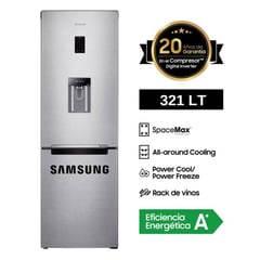 SAMSUNG - Refrigeradora No Frost 321 L Bottom Freezer RB33J3830SA/PE