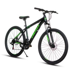 BEST - Bicicleta Bestia Aro 29 Aluminio 21V Negro-verde