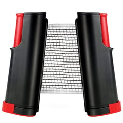 GENERICO - Net de Ping Pong Plegable NegroRojo