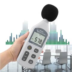 JPSYSTEMS - Sonómetro digital portátil decibelios ponderación A C con software usb