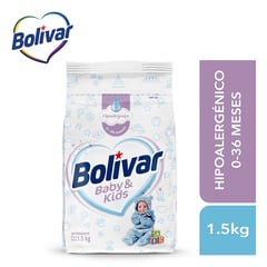 BOLIVAR - Detergente en polvo 1.5 kilos Baby & Kids