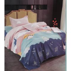 MINGDA - Set Edredón Kids 2 Pz + Sabanas + Fundas 5 piezas 100% Garantizado