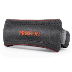 PROIRON - Meñisquera de impacto para rodilla PROIRON-Negro con Naranja