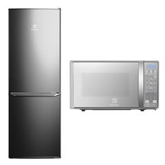 ELECTROLUX - Combo Refrigerador Frost Bottom Freezer 166L ERB162HB + Microondas 20L EMDO20S2GSRUG