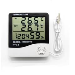 GENERICO - Termohigrometro Digital temphumedadreloj Htc-2 - Sonda