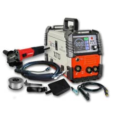 XTD - Soldadora Inversora Mig 200A Suelda Sin GAS + Amoladora 800w