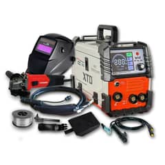 XTD - Soldadora Inversora Mig 200A + Mascara Fotosensible + Amoladora