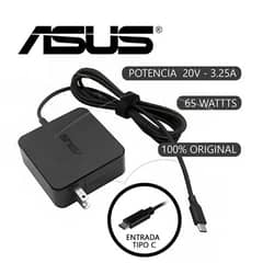 ASUS - Cargador Tipo C 19v 325A 65w - ORIGINAL