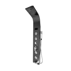 FRATELLI - COLUMNA DE DUCHA LED INOXIDABLE NEGRO SK-8006