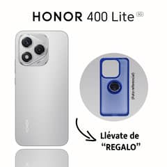 HONOR - 400 LITE 5G 8GB RAM 256GB REGISTRADO COLOR GRIS ROCA LUNAR CON ESTUCHE DE REGALO