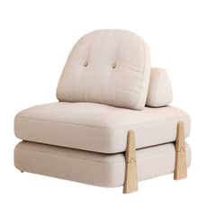 GENERICO - Sofa Cama Multifuncional Estilo Nórdico Beige