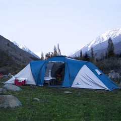 KLIMBER - Carpa Etoile para 9 Personas Azul