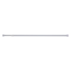 undefined - Barra para Cortina de Ducha Extensible Blanca 1.40 - 2.50m