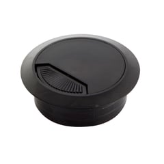 ZENDER - Pasacable de Mesa 60 mm. Negro