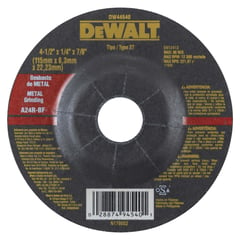 DEWALT - Disco Abrasivo Desbaste 4 1/2" Metal 1/4"