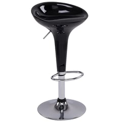 JUST HOME COLLECTION - Silla Bar Tulipa Negro