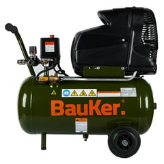 BAUKER - Compresor De Aire Eléctrico 2HP 25 Lt