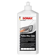 SONAX - Cera para Autos Polish + Wax Color Blanco 500 ml