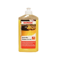 SONAX - Shampoo para Autos Sonax con Cera Wash & Wax 500 ml