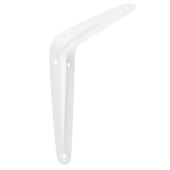 DUCASSE - Soporte Repisa Acero 13x15cm Blanco