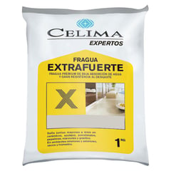 CELIMA - Fragua para Porcelanatos Gris 1kg