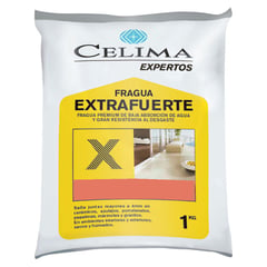 CELIMA - Fragua para Porcelanatos Marrón 1kg