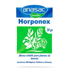 HORTUS - Abono Soluble para Plantas de Interior Horponex 20 gr PVC 8.5 cm12 cm0.3 cm